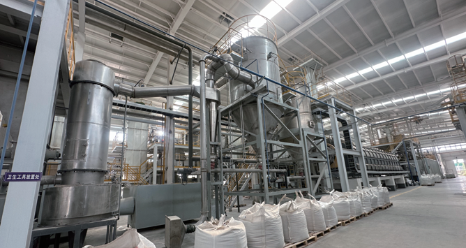 電池級(jí)磷酸鐵干燥焙燒系統(tǒng)